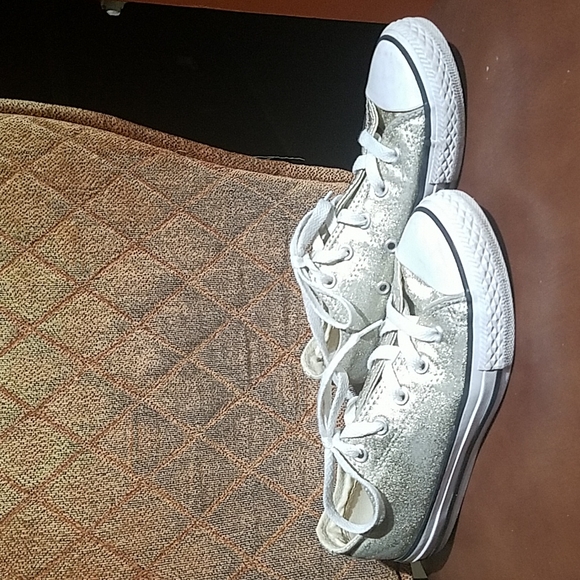Converse Chuck Taylor All Star Ox Light Gold Lace Up Low Top Sneakers Shoes - Picture 1 of 6
